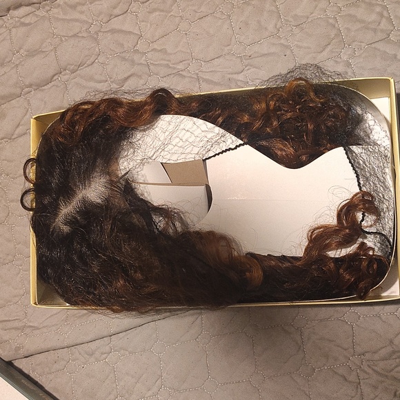 Ombre Brown Wig - Picture 3 of 5
